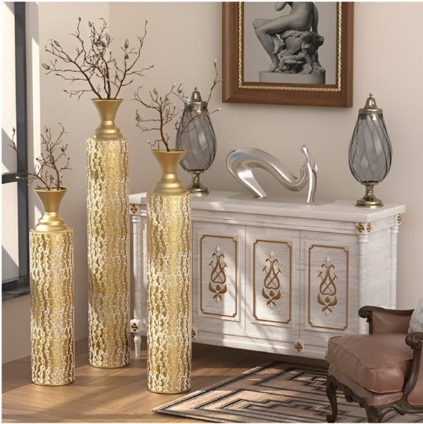 Golden plant holders - Image 2
